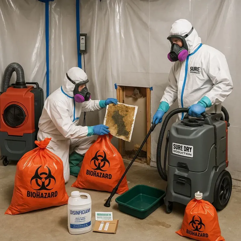 Contaminated Water Handling Protocols process in Mills River, NC