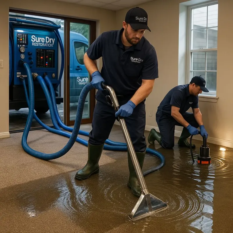 Water Extraction and Removal process in Mills River, NC